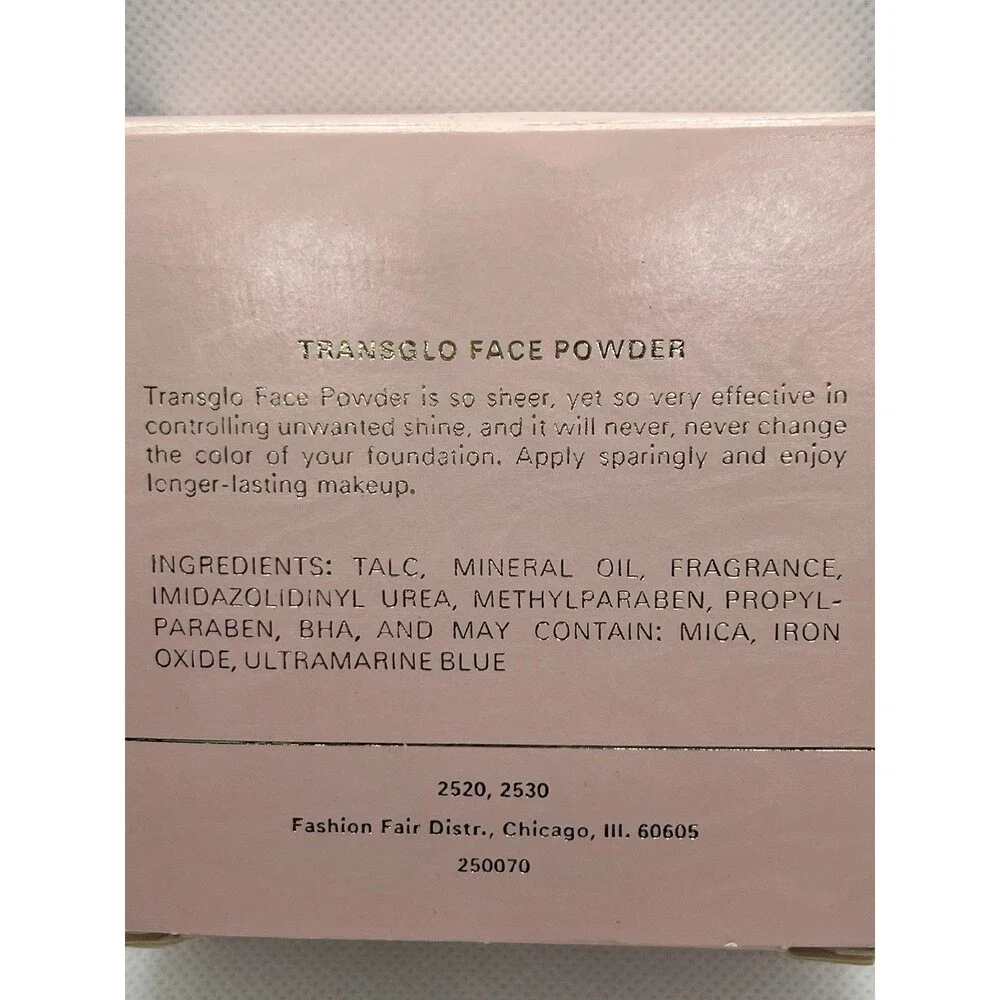 Fashion Fair Loose Face Powder Transglo *Translucent Bronze 2530* SEALED 1.5 oz